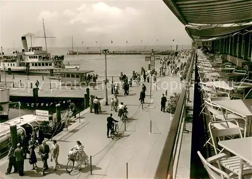 AK / Ansichtskarte Friedrichshafen_Bodensee Hafenpromenade Friedrichshafen Bodensee