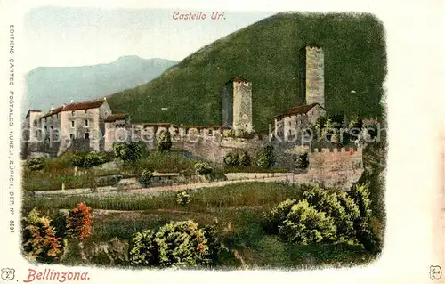 AK / Ansichtskarte Bellinzona Castello Uri Bellinzona