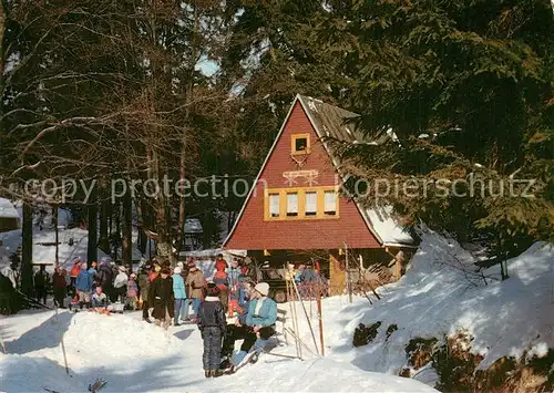 AK / Ansichtskarte Masserberg Werraquellenbaude Masserberg