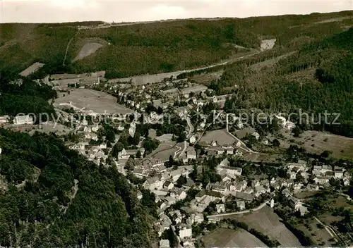 AK / Ansichtskarte Herrenalb_Loeffenau_Schwarzwald Fliegeraufnahme Herrenalb_Loeffenau