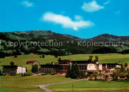 AK / Ansichtskarte Sonthofen_Oberallgaeu Kurhotel Sonnenalp Sonthofen Oberallgaeu