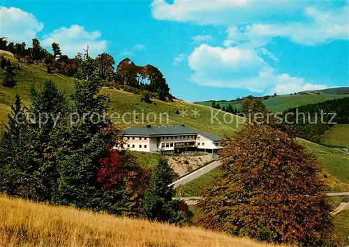 AK / Ansichtskarte Wieden_Schwarzwald Jugendherberge Belchen am Wiedener Eck Wieden Schwarzwald