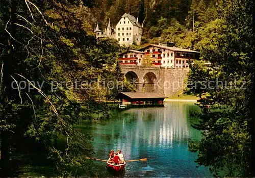 AK / Ansichtskarte Nassereith Hotel Schloss Fernsteinsee Nassereith