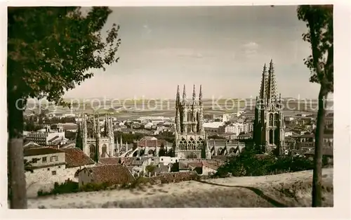 AK / Ansichtskarte Burgos_ES Teilansicht   Kathedrale 