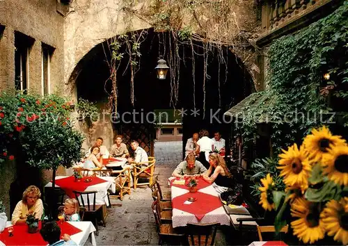 AK / Ansichtskarte Wuerzburg Gasthaus Zum Stachel Hof Ansicht Wuerzburg