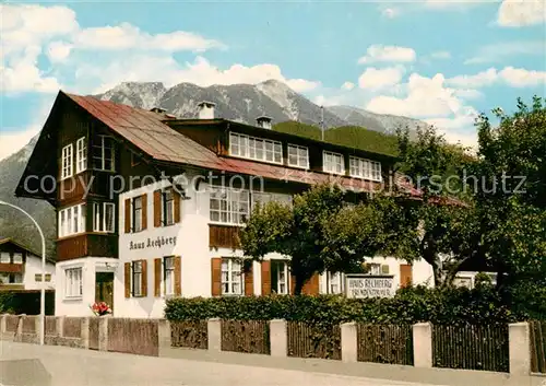 AK / Ansichtskarte Oberstdorf Haus Rechberg Aussenansicht Oberstdorf