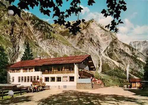 AK / Ansichtskarte Oberstdorf Berggasthof Oytalhaus Aussenansicht Oberstdorf