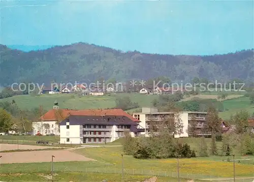 AK / Ansichtskarte Schwarzach_Niederbayern Orthopaedische Klinik Panorama Schwarzach Niederbayern