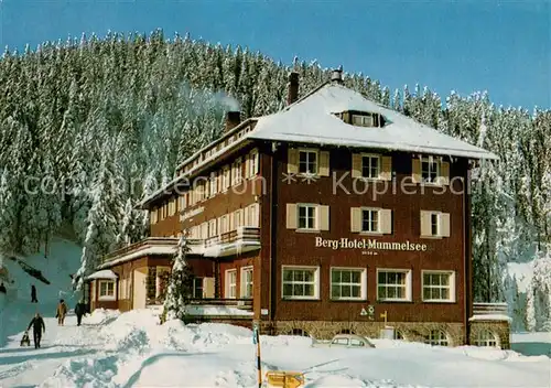 AK / Ansichtskarte Mummelsee Berghotel Mummelsee Mummelsee