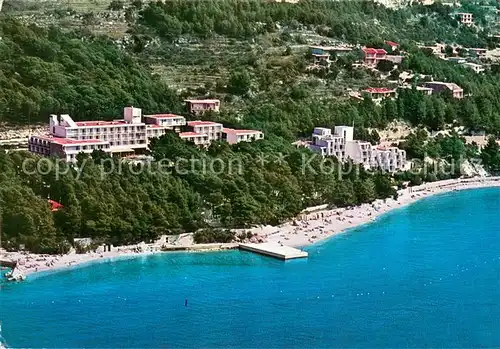 AK / Ansichtskarte Brela_Croatia Hotel Berulia Fliegeraufnahme 