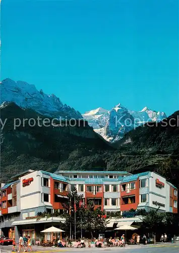 AK / Ansichtskarte Meiringen_BE Alpin Sherpa Hotel Aussenansicht Meiringen BE