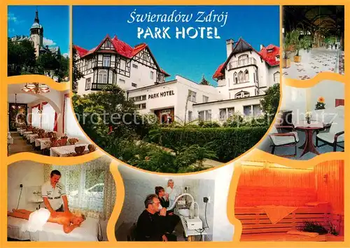 AK / Ansichtskarte Swieradow_Zdroj_Bad_Flinsberg_PL Park Hotel m. Sauna 