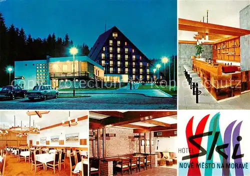 AK / Ansichtskarte Nove_Mesto_na_Morave Hotel Ski Nove_Mesto_na_Morave