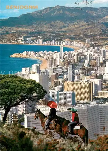 AK / Ansichtskarte Benidorm_ES Panorama 