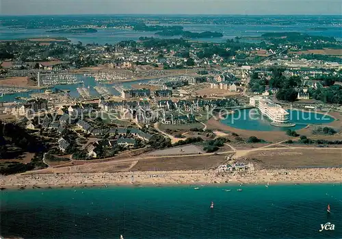 AK / Ansichtskarte Arzon_56 Presqu ile de Rhuys Port du Crouesty Centre de Thalassotherapie vue aerienne 