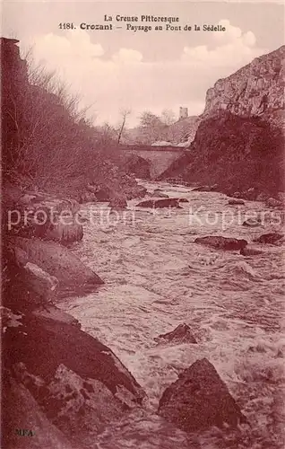 AK / Ansichtskarte Crozant_23_Creuse Paysage au Pont de la Sedelle 