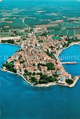 AK / Ansichtskarte Porec_Croatia Fliegeraufnahme 