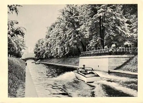 AK / Ansichtskarte Leningrad_St_Petersburg Swan Canal Leningrad_St_Petersburg