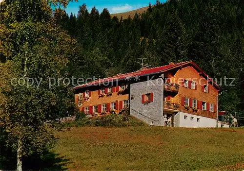 AK / Ansichtskarte Unterjoch Ev Bergheim Unterjoch