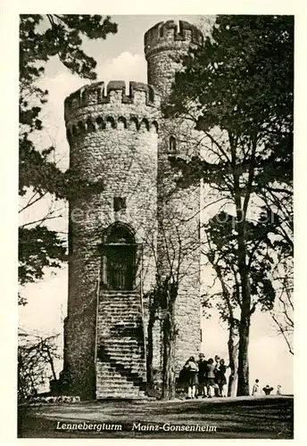 AK / Ansichtskarte Gonsenheim Lennebergturm Gonsenheim