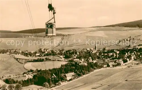 AK / Ansichtskarte Seilbahn Oberwiesenthal Seilbahn