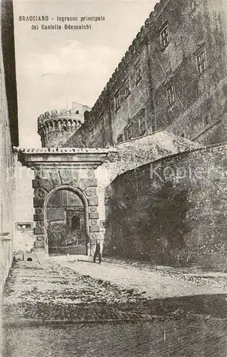 AK / Ansichtskarte Bracciano_Roma Ingresso principale del Castello Odescalchi 