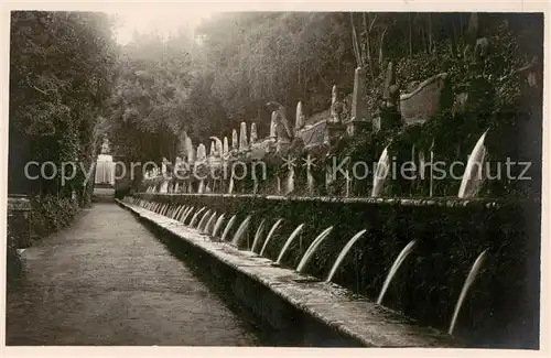 AK / Ansichtskarte Tivoli__Roma_IT Villa dEste Viale delle cento Fontane 