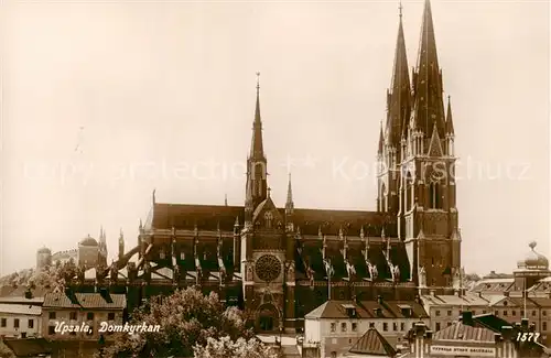 AK / Ansichtskarte Uppsala Domkyrkan Uppsala