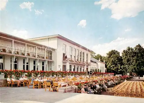 AK / Ansichtskarte Bad_Nauheim Kurhaus Terrasse Bad_Nauheim