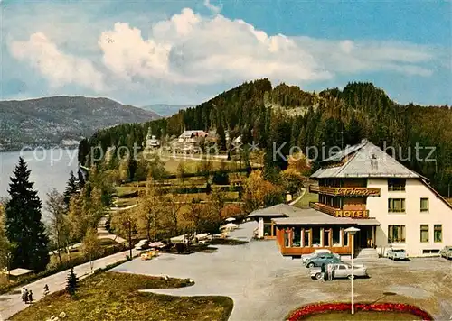 AK / Ansichtskarte Titisee Hotel Brugger am See Panorama Titisee