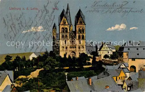 AK / Ansichtskarte Limburg_Lahn Dom Aussenansicht Limburg_Lahn