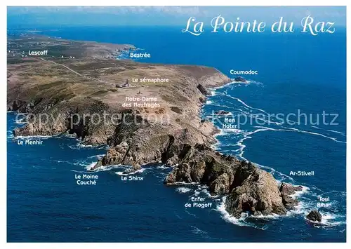 AK / Ansichtskarte La_Pointe_du_Raz_Plogoff_29_Finistere Kuestenpanorama 