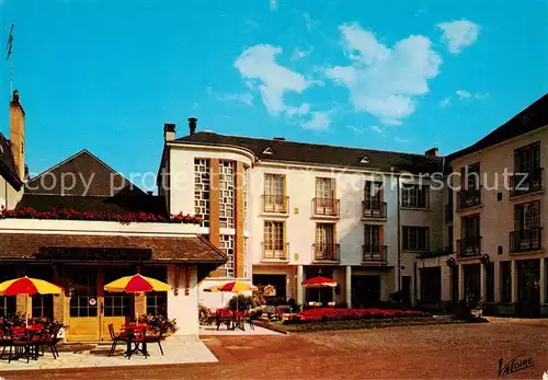 AK / Ansichtskarte Cour Cheverny_41_Loir et Cher Hotel Saint Hubert Restaurant 