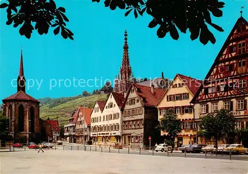 AK / Ansichtskarte Esslingen__Neckar Marktplatz 