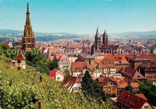 AK / Ansichtskarte Esslingen__Neckar Panorama  