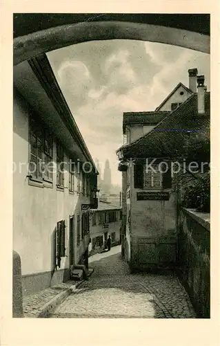 AK / Ansichtskarte Zuerich_ZH Zuercher Schipfe Zuerich_ZH