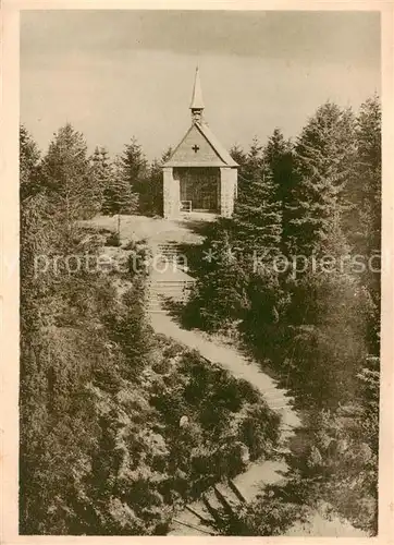 AK / Ansichtskarte Haldenhof_Neuenweg Gedaechtniskapelle Aussenansicht Haldenhof Neuenweg