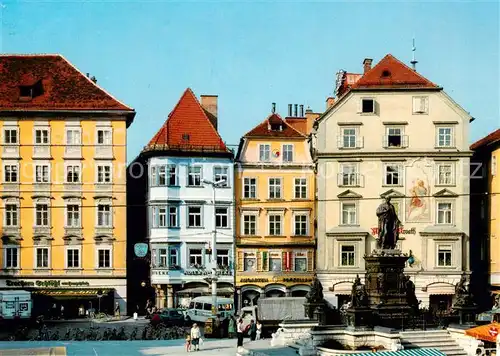 AK / Ansichtskarte Graz__Steiermark_AT Hauptplatz Erzherzog Johann Denkmal 