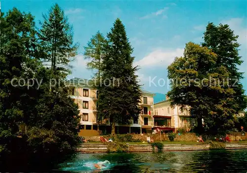 AK / Ansichtskarte Millstatt_Millstaettersee Hotel Postillion am See Millstatt_Millstaettersee