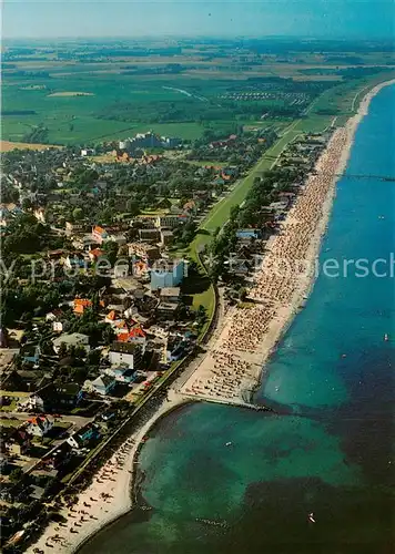 AK / Ansichtskarte Dahme__Ostseebad_Holstein Fliegeraufnahme 