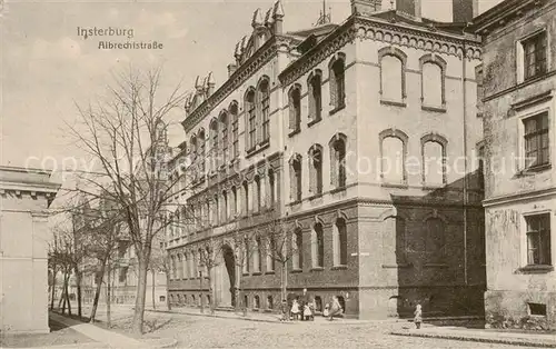 AK / Ansichtskarte Insterburg_Tschernjachowsk_RU Albrechtstrasse 