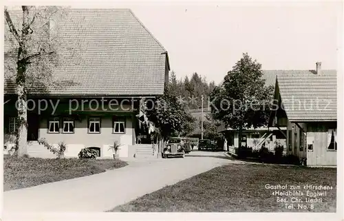 AK / Ansichtskarte Eggiwil_BE Gasthof zum Hirschen Heidbuehl 