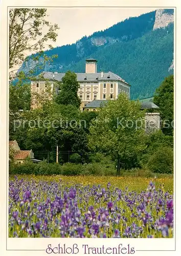 AK / Ansichtskarte Trautenfels_Puergg Trautenfels_Steiermark_AT Schloss Trautenfels 