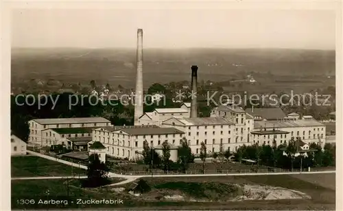 AK / Ansichtskarte Aarberg_BE Zuckerfabrik Aussenansicht 