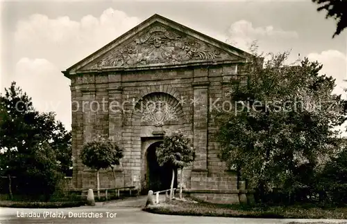 AK / Ansichtskarte Landau__Pfalz Deutsches Tor 