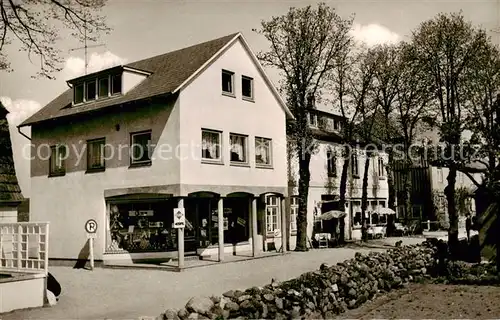 AK / Ansichtskarte Hohwacht_Ostseebad Hotel Cafe Fuenf Linden Aussenansicht Hohwacht_Ostseebad