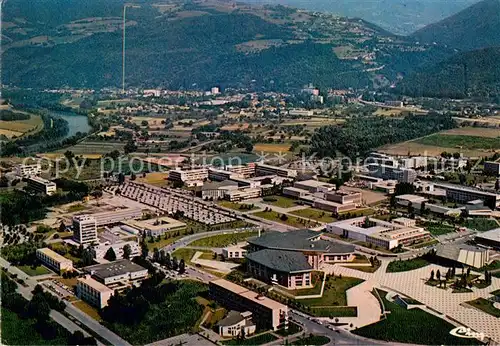 AK / Ansichtskarte Grenoble_38 Vue aerienne du Campus au fond Gieres et l Isere 