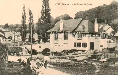 AK / Ansichtskarte Boncourt_JU La Maison du Peuple Boncourt JU