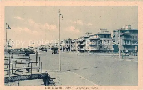 AK / Ansichtskarte Lido_di_Roma Lungomare Duilio Lido_di_Roma