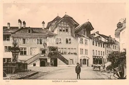 AK / Ansichtskarte Morat_Murten_FR Rubenloch 